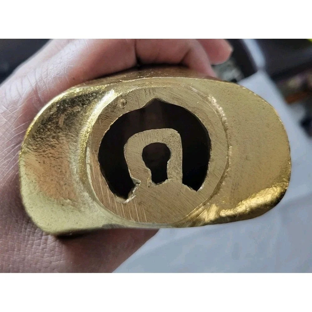 Metal Gold‎ tone Elephant head Wall Hook Minimalist home décor